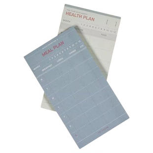 韩国7321用钱月周日计划表备忘录时间健康管理菜单灵感笔记便签本