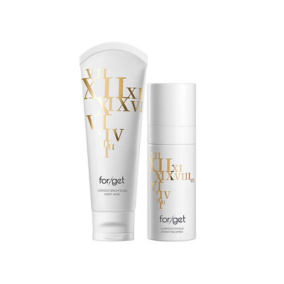 forget光盾CP组合沁润喷雾防蓝光晚安睡眠面膜紧致舒缓赠礼盒