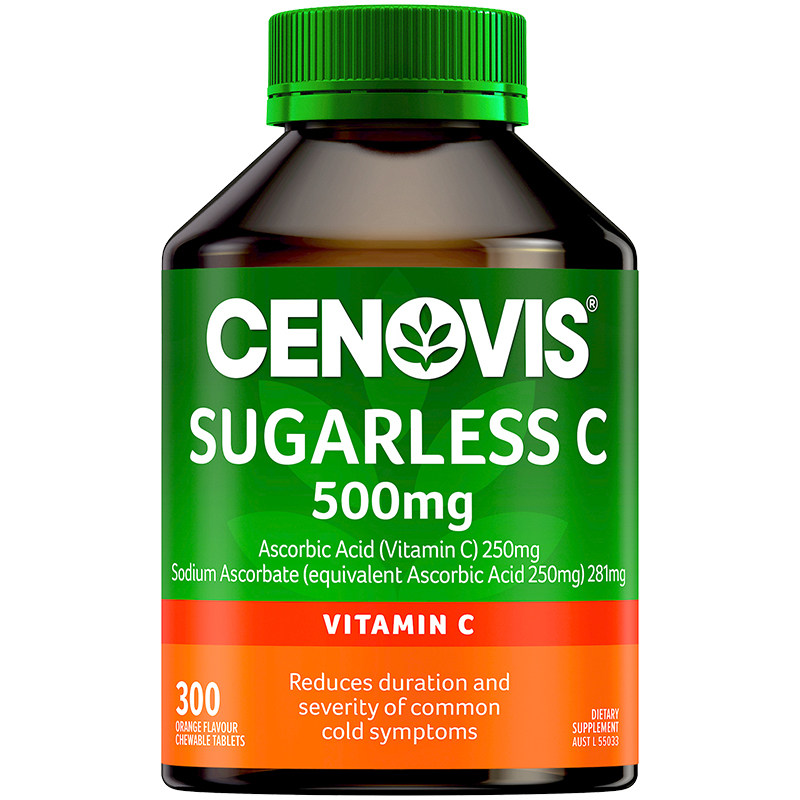 【达人专属】cenovis萃益维生素c片维他命成人儿童维C