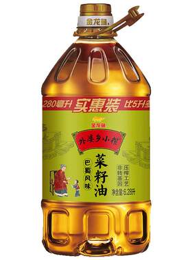 外婆乡小榨巴蜀菜籽油去腥提味