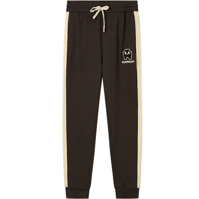 bm潮流幽灵图案侧边条纹休闲卫裤