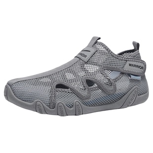 回力男鞋2026夏季薄款户外休闲运动沙滩鞋青少年透气飞织网面鞋男