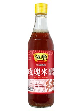 恒顺牌玫瑰米醋大米酿造