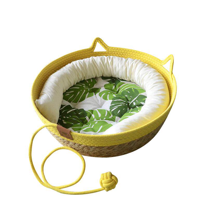 藤编猫窝夏季凉窝四季通用