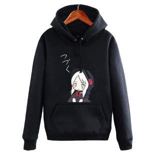 血源诅咒老猎人PS4黑暗恶魔之魂游戏柔软连帽卫衣男加绒外套衣服