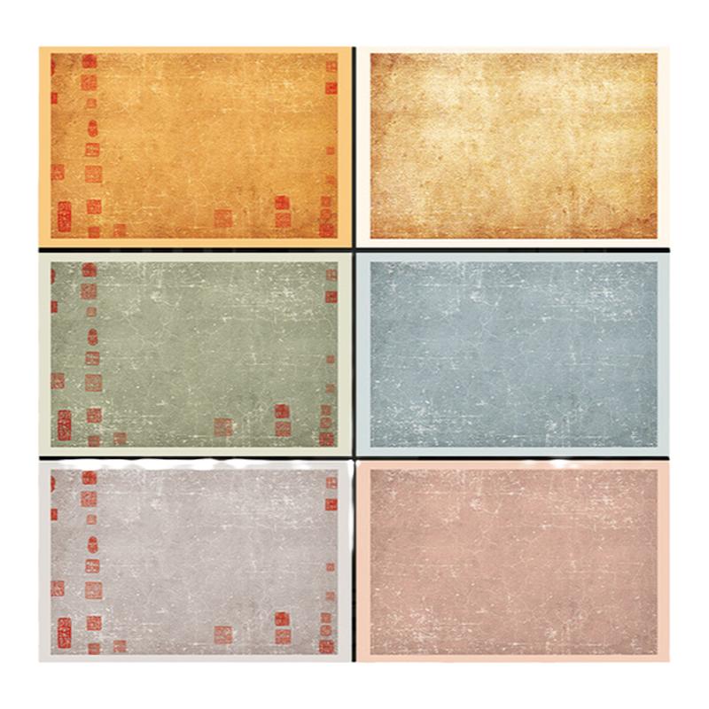 微喷冰裂纹手札书法专用作品纸半生熟书法作品专用纸毛笔小楷信笺纸微喷书法作品纸手写兰亭序作品纸带印章