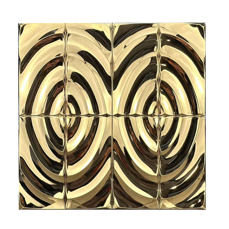 金字塔不锈钢马赛克背景墙