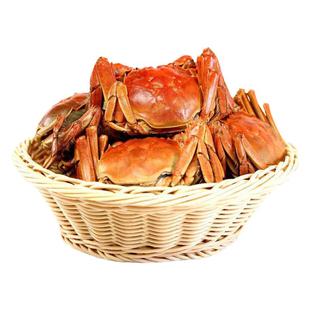 活蟹精品残蟹】固城湖大闸蟹残蟹断脚缺腿蟹促销4-3两鲜活螃蟹4只