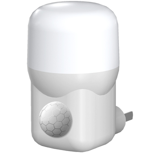 人体自动感应小夜灯声控雷达感应灯插电式卧室床头灯厕所楼梯夜灯