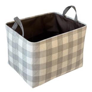 加厚布艺可水洗折叠收纳筐宿舍衣服衣柜储物筐脏衣篮家用零食收纳