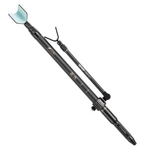 威宝莱短节碳素炮台支架可放钓箱鱼竿支架轻硬便携野钓杆架带后挂