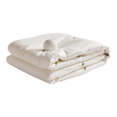 舒达100%桑蚕丝子母被四季通用款