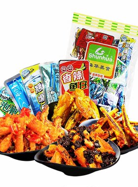 舜华东江鱼香辣鱼仔小鱼干即食