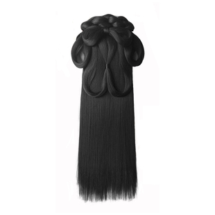 古风假发汉服一体式懒人战国袍发髻魏晋风清冷感全发丝后压发包