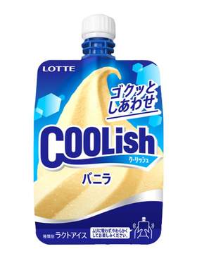 日本进口乐天吸吸冰香草巧克力