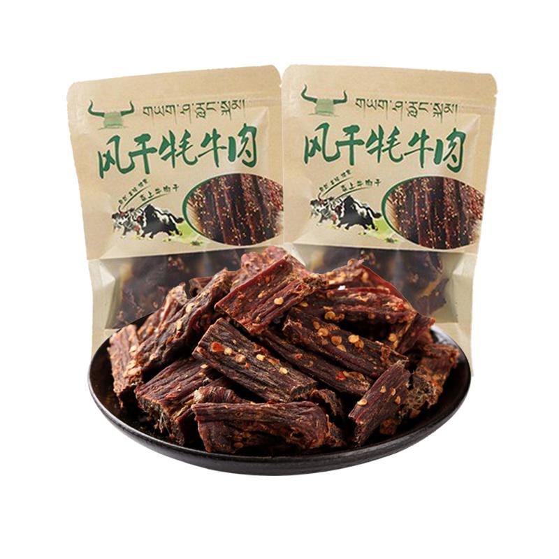 青海特产手撕风干牦牛肉五香麻辣