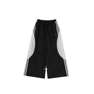 【买一送一】散养文化「跑裤」中性风直筒休闲裤慵懒风裤子女夏季