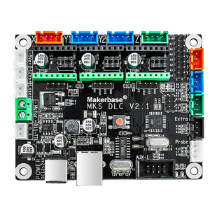Makerbase MKS DLC主控板支持写字机器,CNC雕刻,激光雕刻GRBL