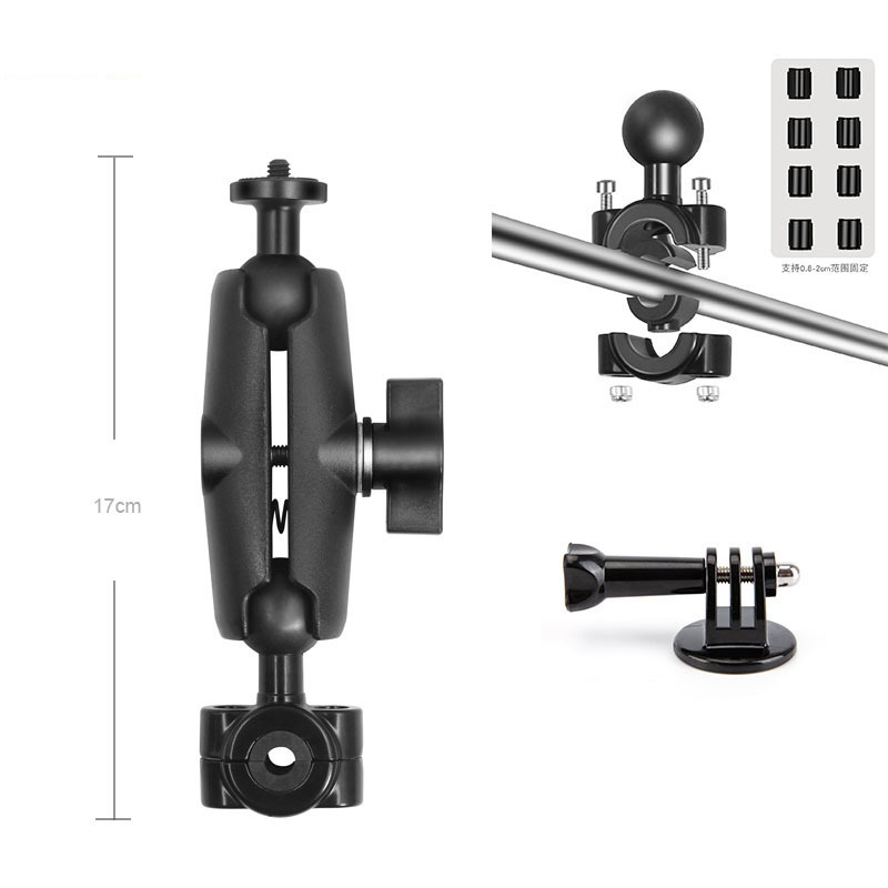 INSTA360 GOPRO11 스포츠 파노라마 카메라 오토바이 액세서리 자전거 타기 금속 볼 헤드 브래킷