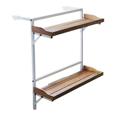 铁艺阳台栏杆花架悬挂延伸置物架