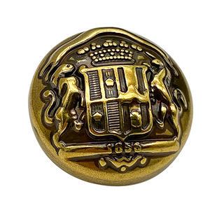 高端时尚复古精致球形金属纽扣不掉色小香风西装大衣毛衣圆形扣子