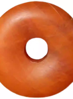 自然云南保山南红玛瑙迷你平安扣