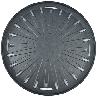 烧烤盘铸铁炭烤盘加厚不粘烤肉盘烧肉盘少烟炭火烤盘烤肉店烧烤盘