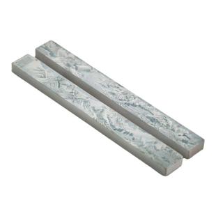 问心堂关山积雪实心黄铜纸镇镇尺创意镇纸毛笔架毛笔字书法宣纸压纸石文房四宝压纸压书金属小摆件文房雅器