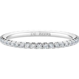 [新年礼物]De Beers 戴比尔斯 Aura Eternity 18K白金戒指