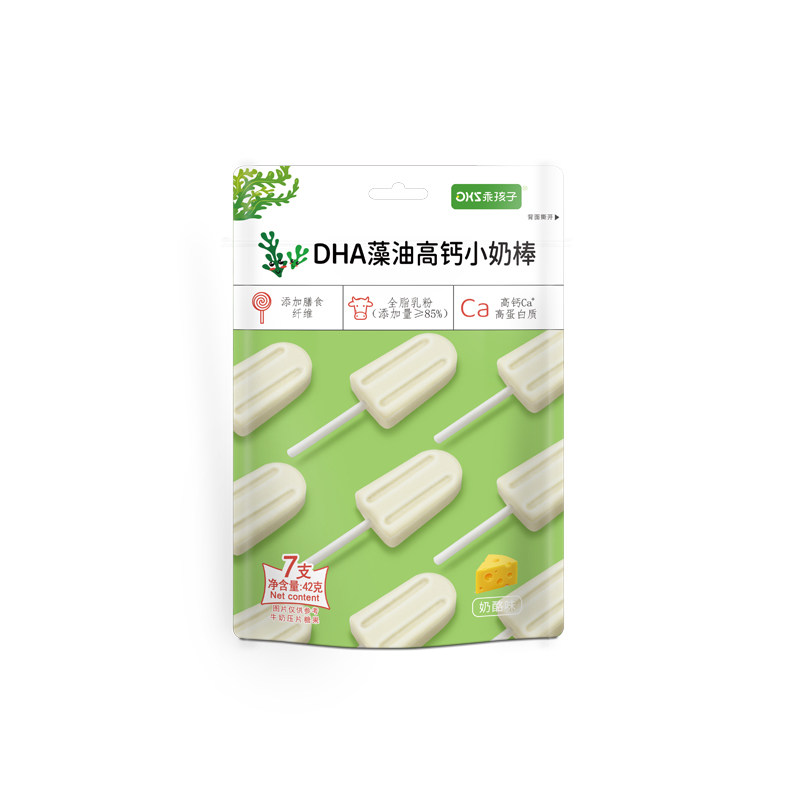 乖孩子DHA藻油高钙小奶棒42g