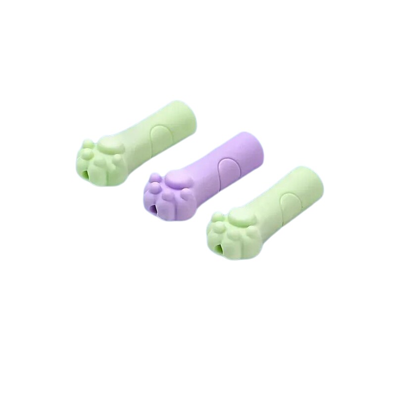 猫爪铅笔套保铅笔帽笔套儿童用硅胶铅笔头铅笔盖文具护套盖子笔盖