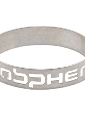 raf字母雕刻ins简约个性百搭手镯