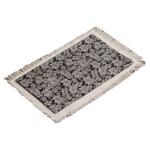 中式复古双层织锦干泡茶席棉麻流苏茶垫茶桌隔热垫茶盘垫防水桌旗