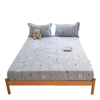 【A级母婴可用】牛奶绒床笠