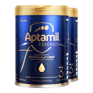 爱他美ESSENSIS奇迹蓝罐高端hmo幼儿益生元奶粉3段2罐