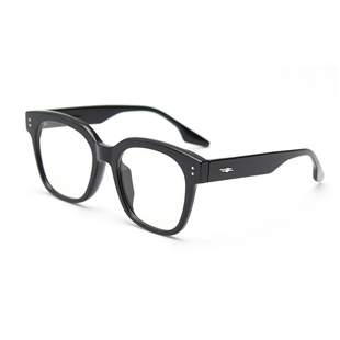 gm素颜黑框眼镜女近视可配度数韩版潮大脸显瘦方框圆脸眼睛框镜架