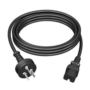 国标三孔品字尾插头纯铜耐高温电源线电脑台式机主机显示器电饭煲