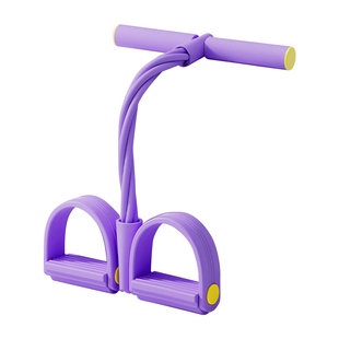 脚蹬拉力器中老年锻炼胳膊全身腿部抗阻训练器家用康复训练多功能