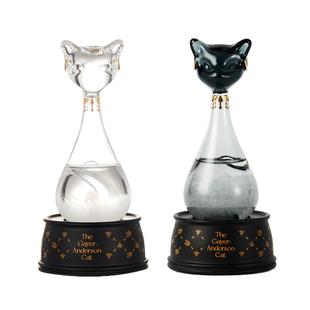 大英博物馆安德森猫天气预报瓶风暴瓶创意摆件送男生生日礼物女生