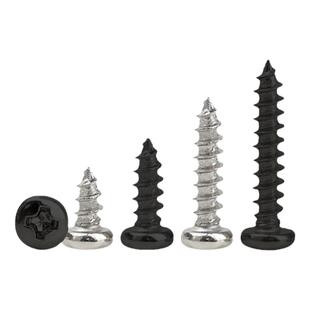 十字圆头自攻螺丝钉GB845盘头电子小螺钉PA1.7M2M2.3M2.6M2.8M3M4