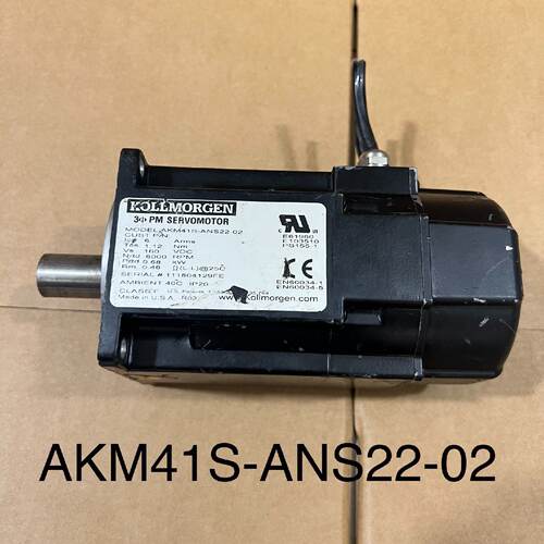 【请询价】AKM41S-ANS22-02拆机科尔伺服电机0.68k