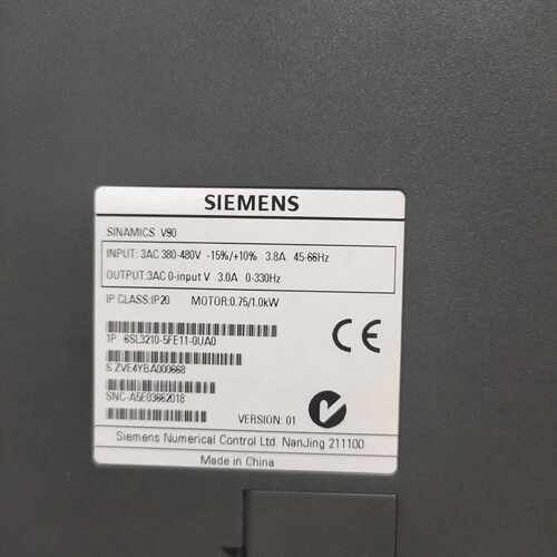 询价-SINAMICS V90伺服驱动器SIMOTICS-可维修