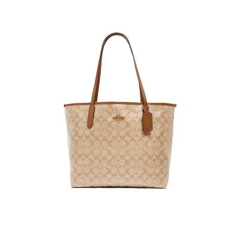 COACH/蔻驰女士单肩托特包通勤包