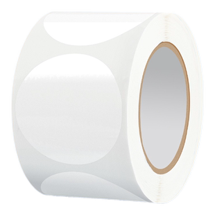 封口贴ins风高颜值透明圆形易撕反复贴防水pvc标签贴自粘飞机盒打包材料封口外卖快递袋子信封圆点贴海报笔记