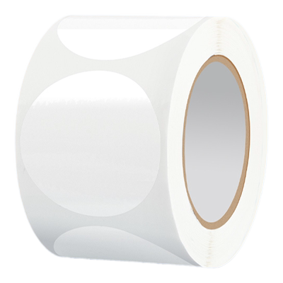 封口贴ins风高颜值透明圆形易撕反复贴防水pvc标签贴自粘飞机盒打包材料封口外卖快递袋子信封圆点贴海报笔记