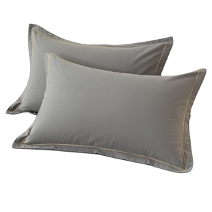 a类全棉磨毛枕头套一对装纯棉枕套成人枕芯内胆套大号50x80cm单个