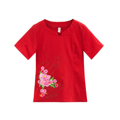 上衣特价民族风上衣复古绣花