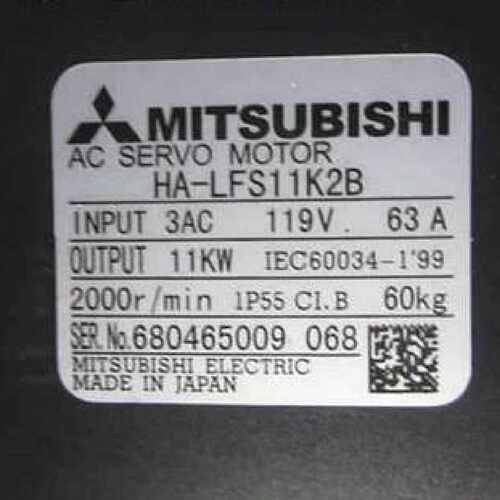 议价HA-LFS11K2B/HA-LFS15K2B/HA-LFS22K2B三菱伺服电机