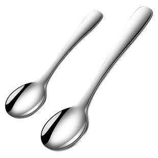 咖啡搅拌勺304不锈钢勺精致迷你小号调料甜品雪糕短勺家用小勺子