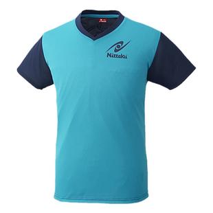 日本Nittaku尼塔谷乒乓球服宽松短袖T恤儿童比赛训练服运动服上衣
